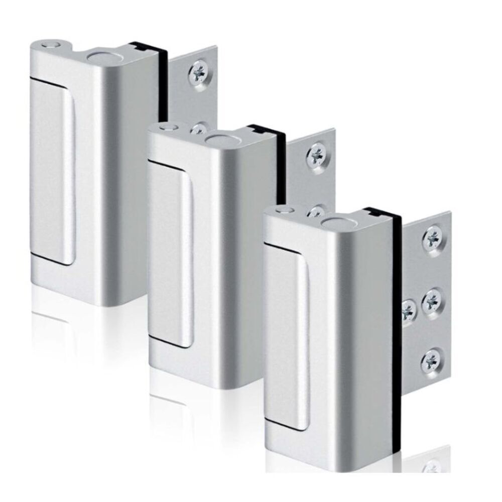 3PACK Home Security Door Reinforcement Lock Childproof, Add High Security.